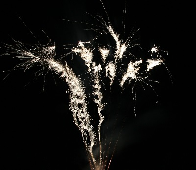 Musikfeuerwerk in Arendsee in der Altmark