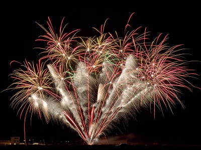 Feuerwerk in Hamburg